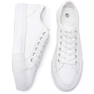 Hypocrute Women’s Platform White Sneakers