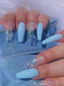 Light-Blue-Butterfly-Nails