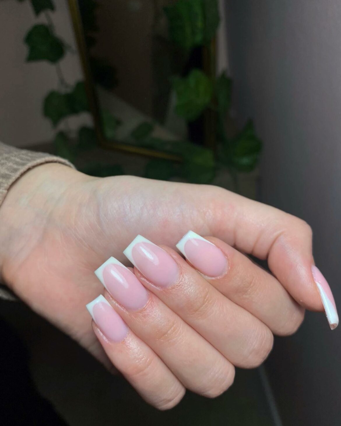 Matte Ombre Nails