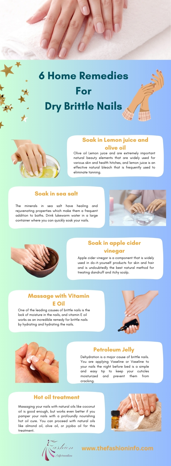 6 Home Remedies For Dry Brittle Nails 