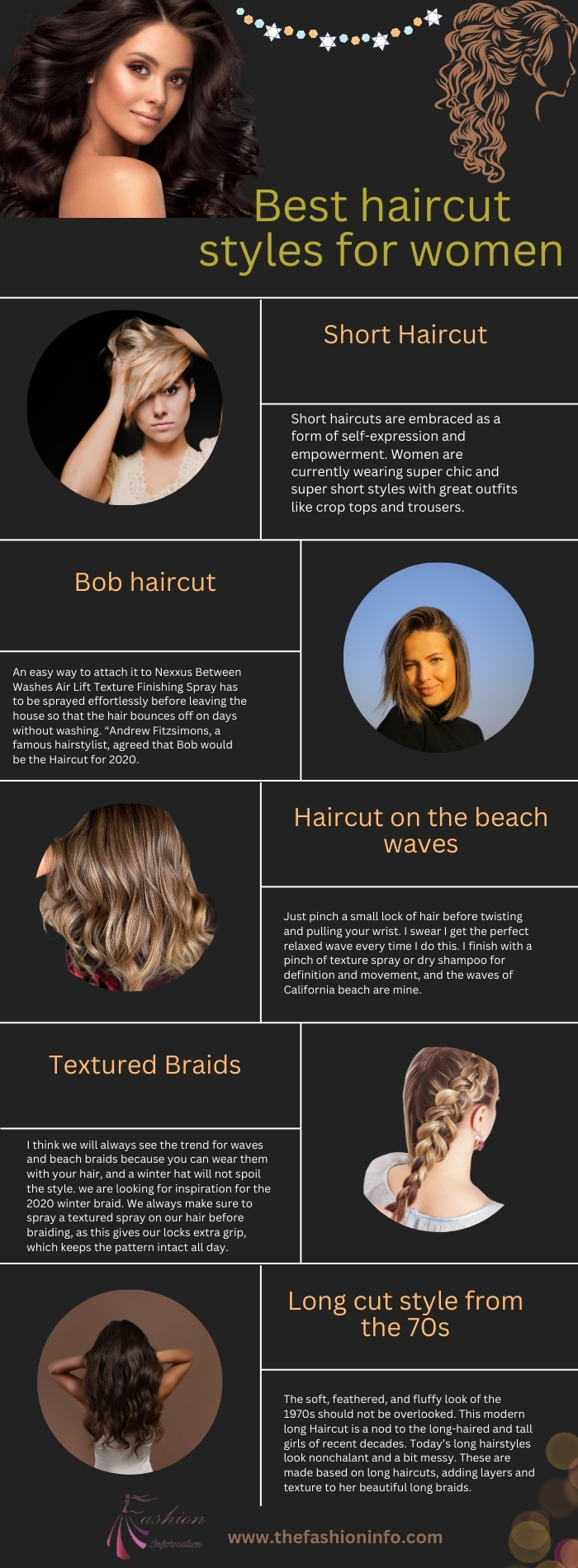 Best haircut styles for women 