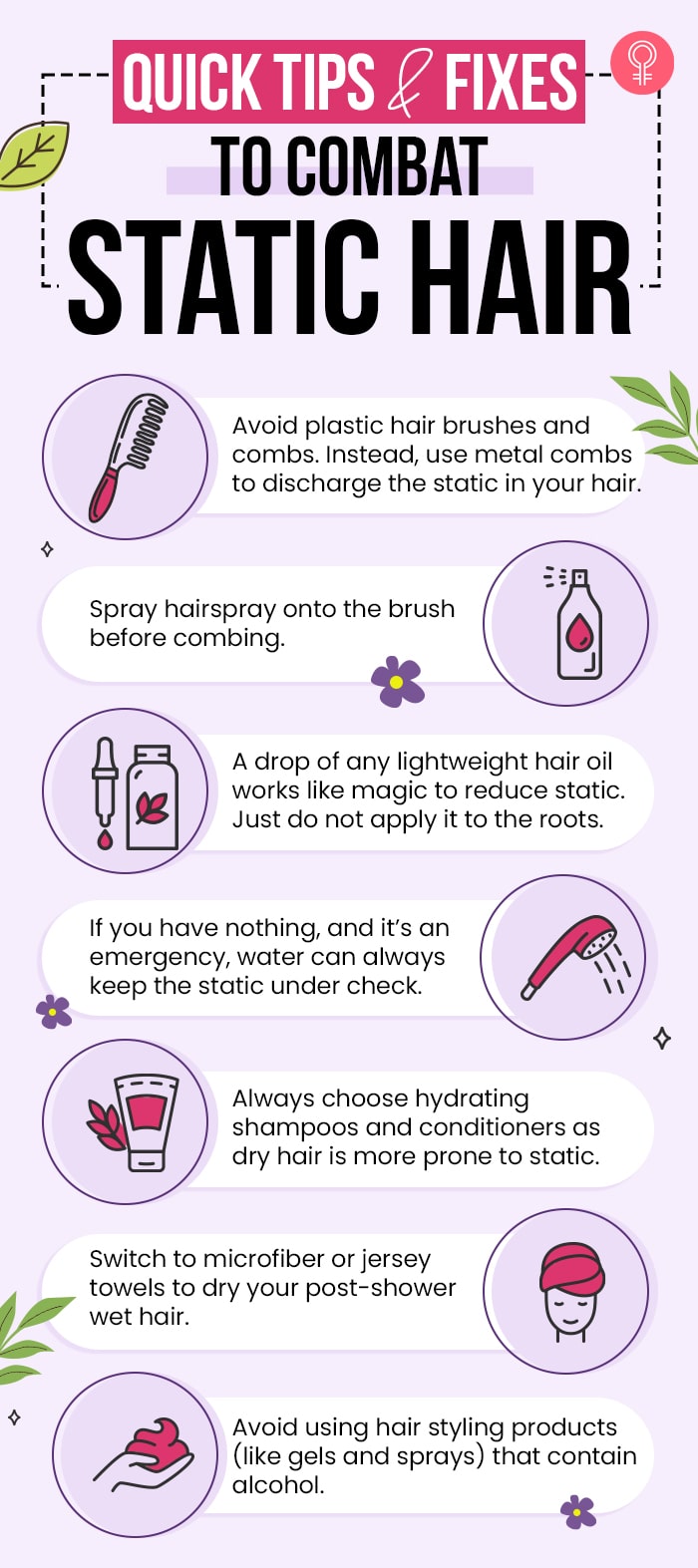 Brief guidelines And Fixes To fight Static Hair
