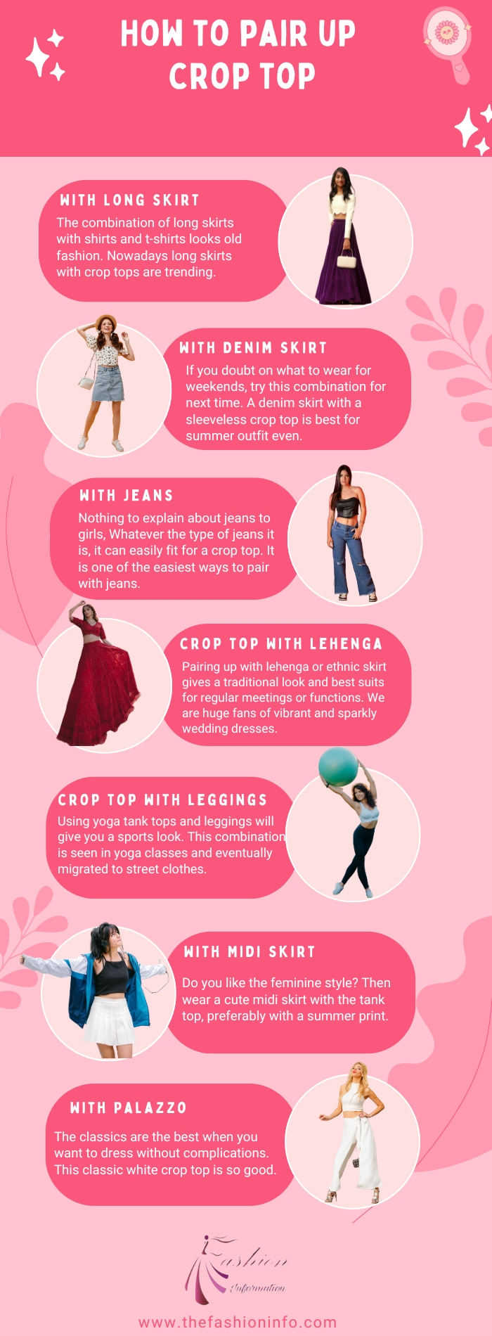 How to pair up
 crop top