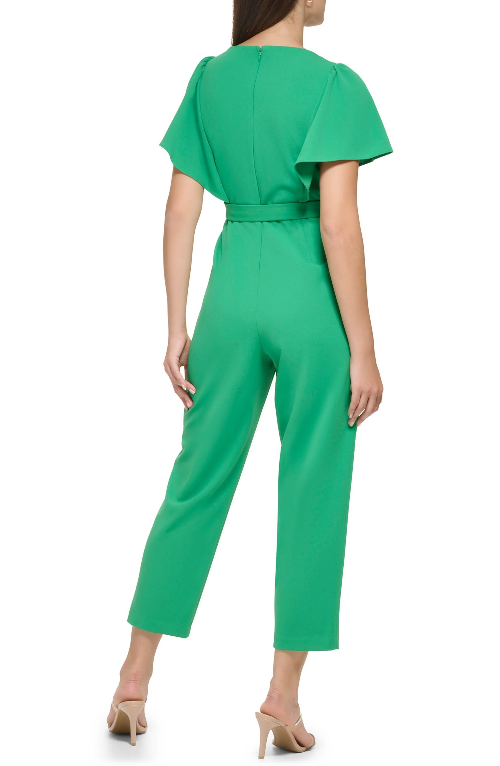 Inexperienced Jumpsuit for women