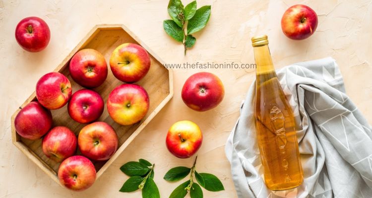 Soak in apple cider vinegar