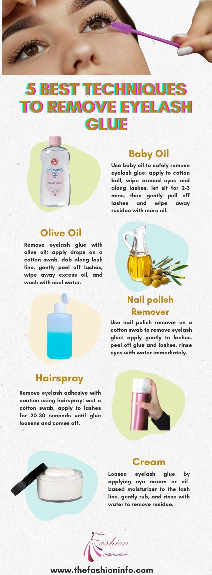 5 Best Techniques To Remove Eyelash Glue