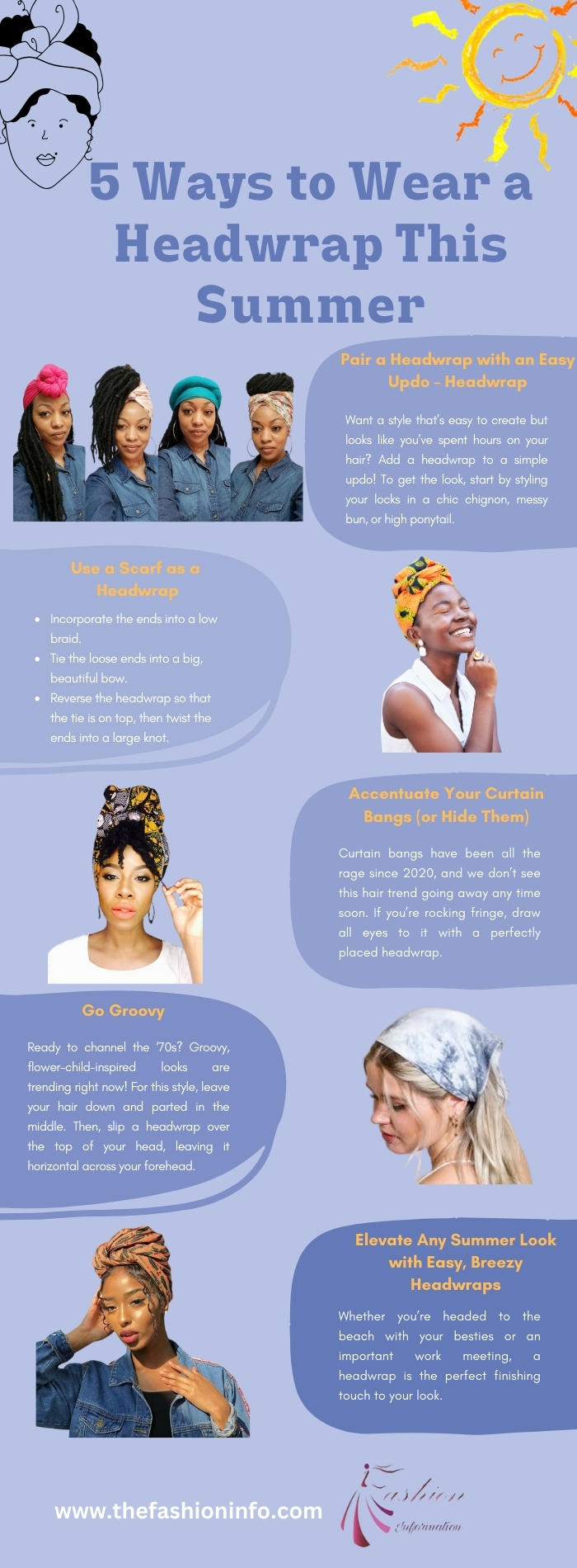 5 Ways to Wear a Headwrap This Summer