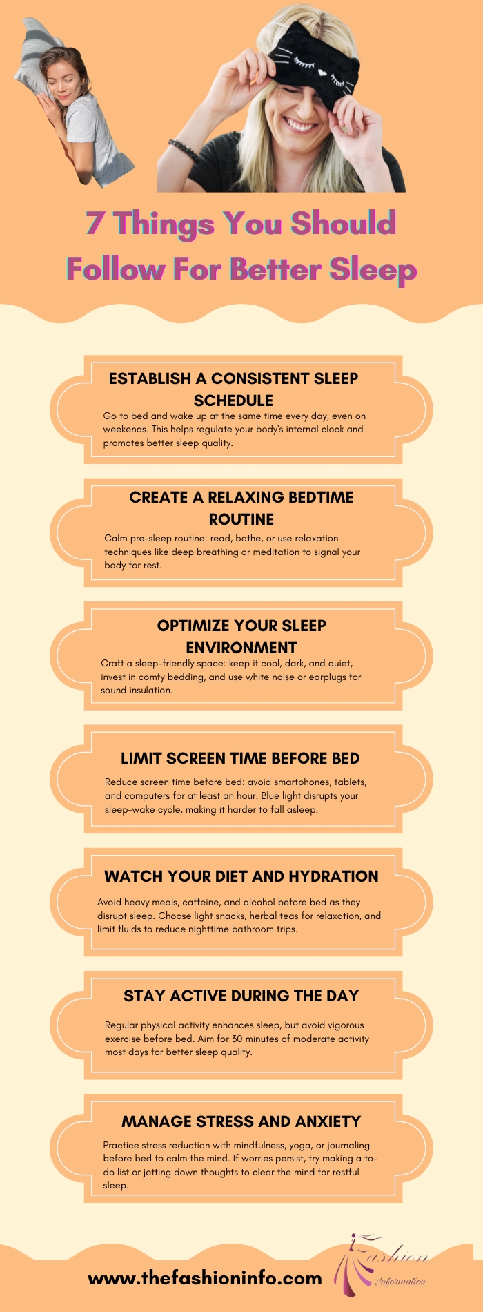 7 Things You Should Follow For Better Sleep