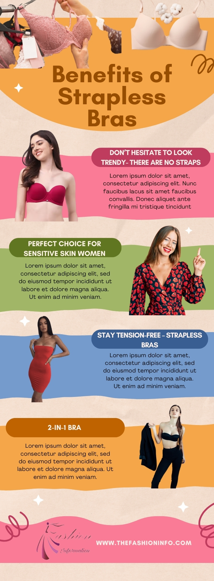 Benefits of Strapless Bras