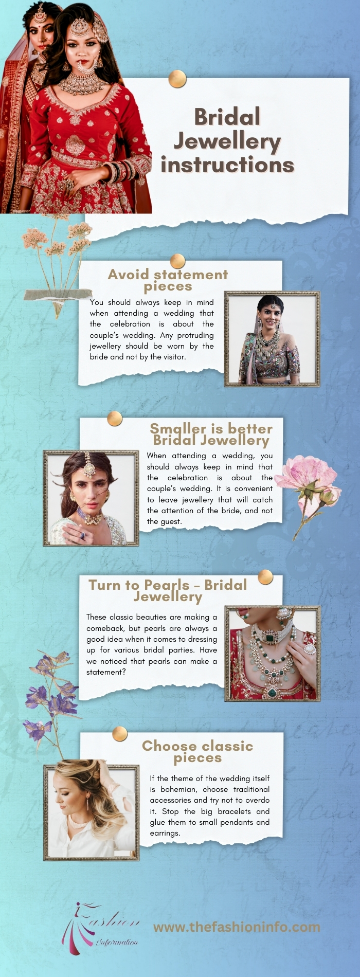 Bridal Jewellery instructions