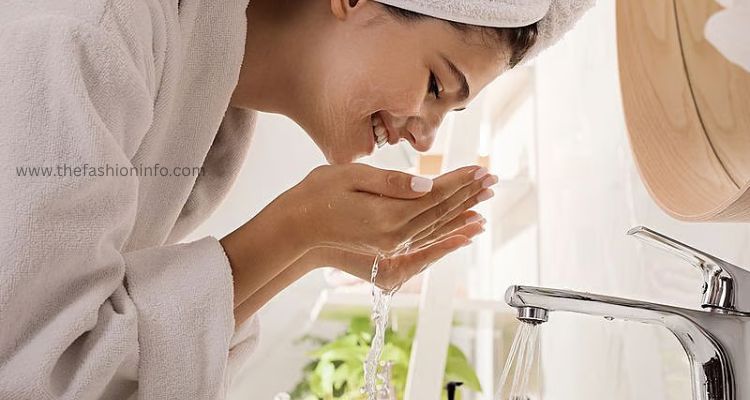 Double Washing With a Face Wash