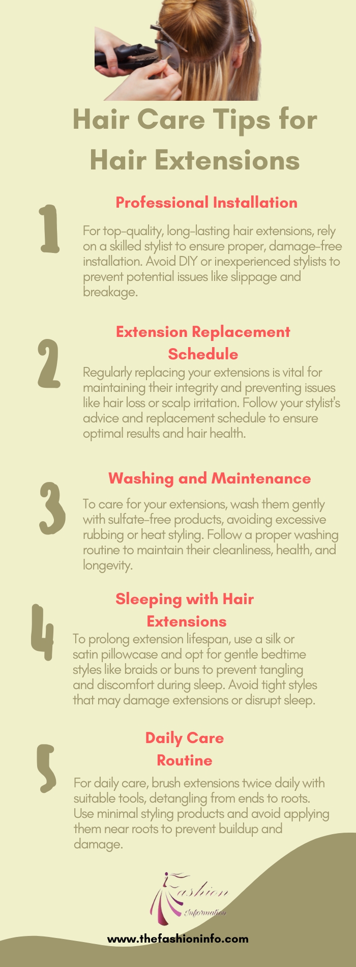 Hair Care Tips for Hair Extensions