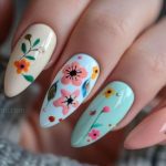 Spring Nails 2025,What is the nail trend for spring 2025?,What nail shape is in for 2025?