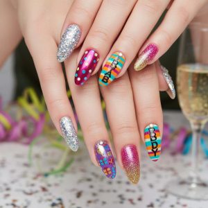 Birthday Nail Designs