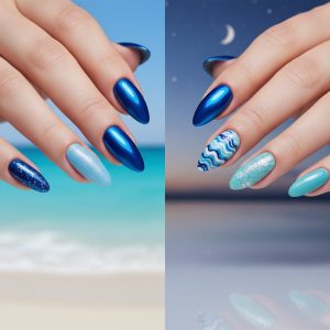Blue Nail Designs