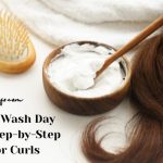 curly hair wash day routine
