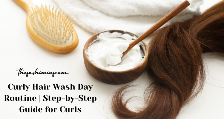 curly hair wash day routine
