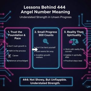 Lessons Behind 444 Angel Number Meaning