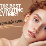 curly hair care routine