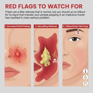 signs that indicate your pimple popping
