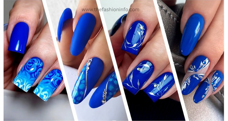 Blue nail designs
