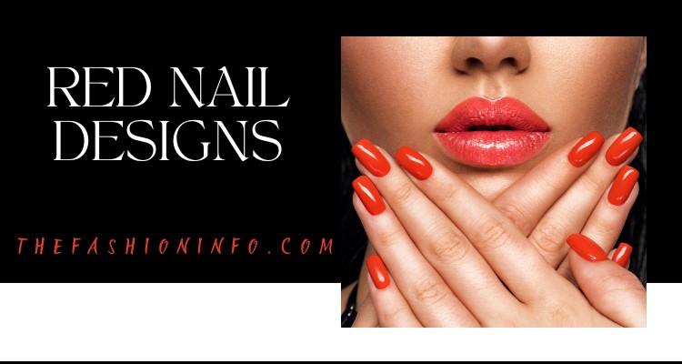 Red nail designs