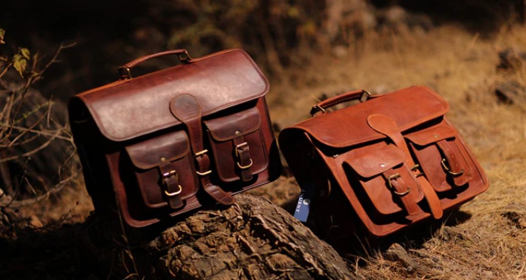 vintage leather bags
